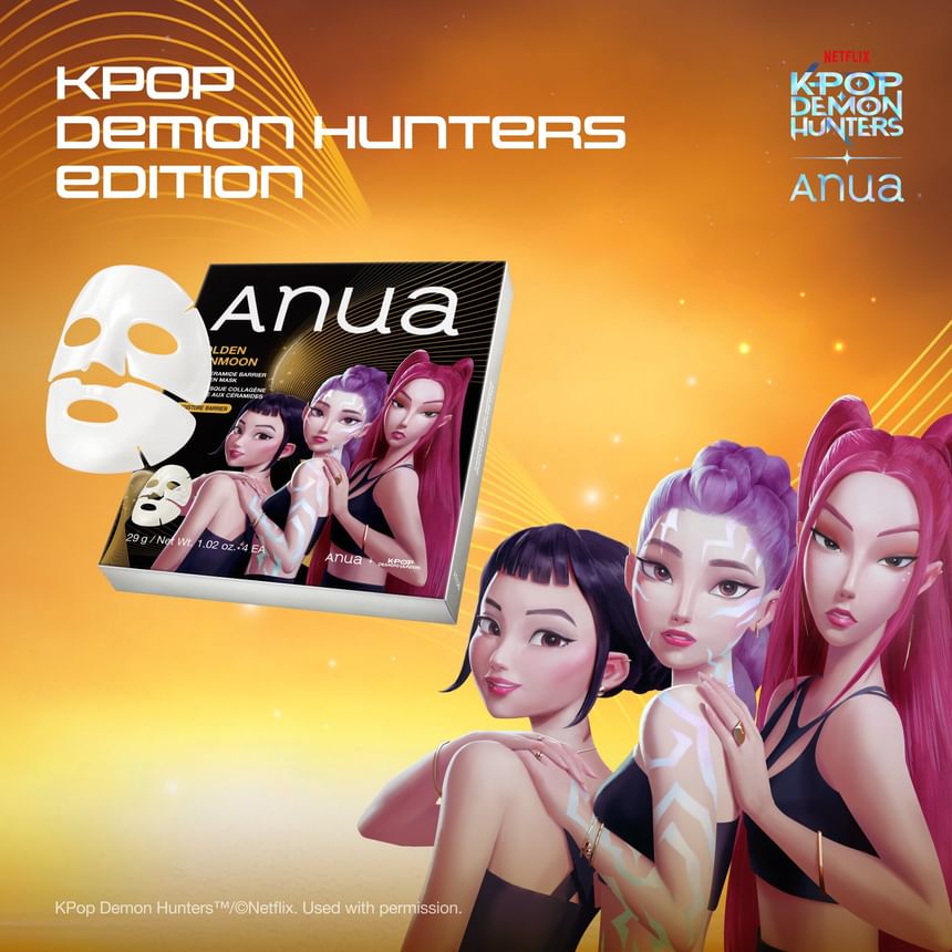 Anua - Kpop Demon Hunters Ceramide Barrier Collagen Mask [29g x 1 sheet]