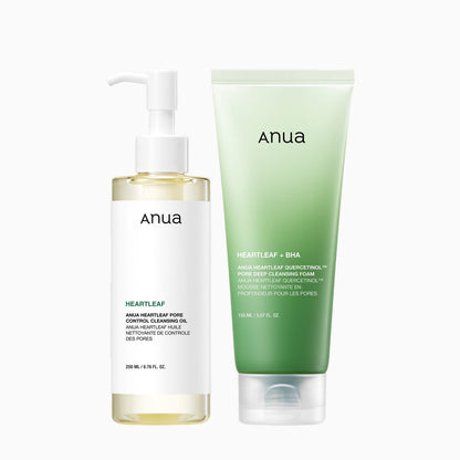 Anua - Travel Size Double Cleansing Duo Oil 20ml + Foam 25ml