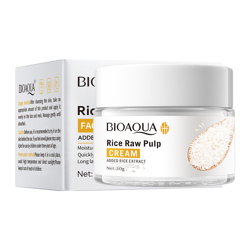 BIOAQUA Rice Raw Pulp Face Cream 50g