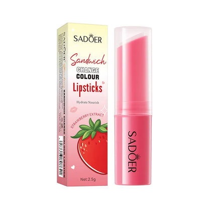 Color-Changing Fruit Lip Balm for Hydrating Lips – SADOER