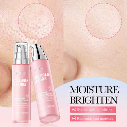 SADOER Sakura Collagen Brightening & Softening Lotion 100ml