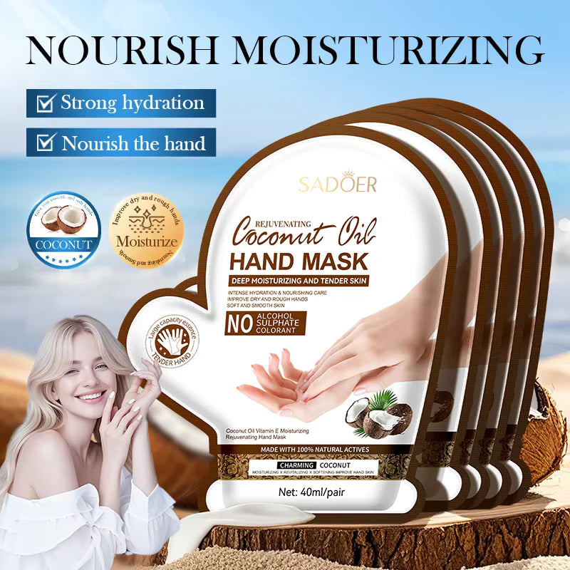 Sadoer Coconut Oil Hand Mask 40ml