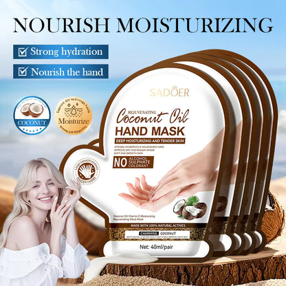 Sadoer Coconut Oil Hand Mask 40ml